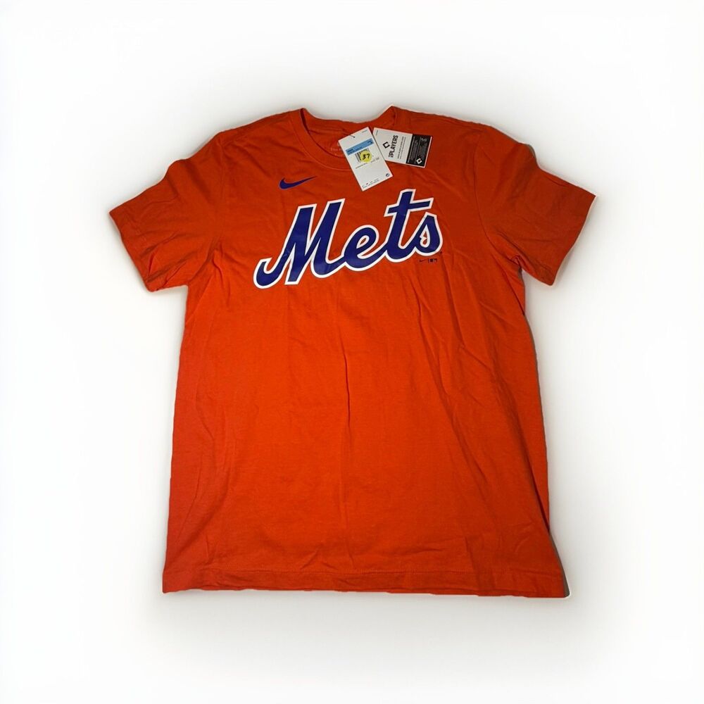 NWT Nike New York Mets Jeff McNeil #1 T Shirt Men’s Medium Orange MLB